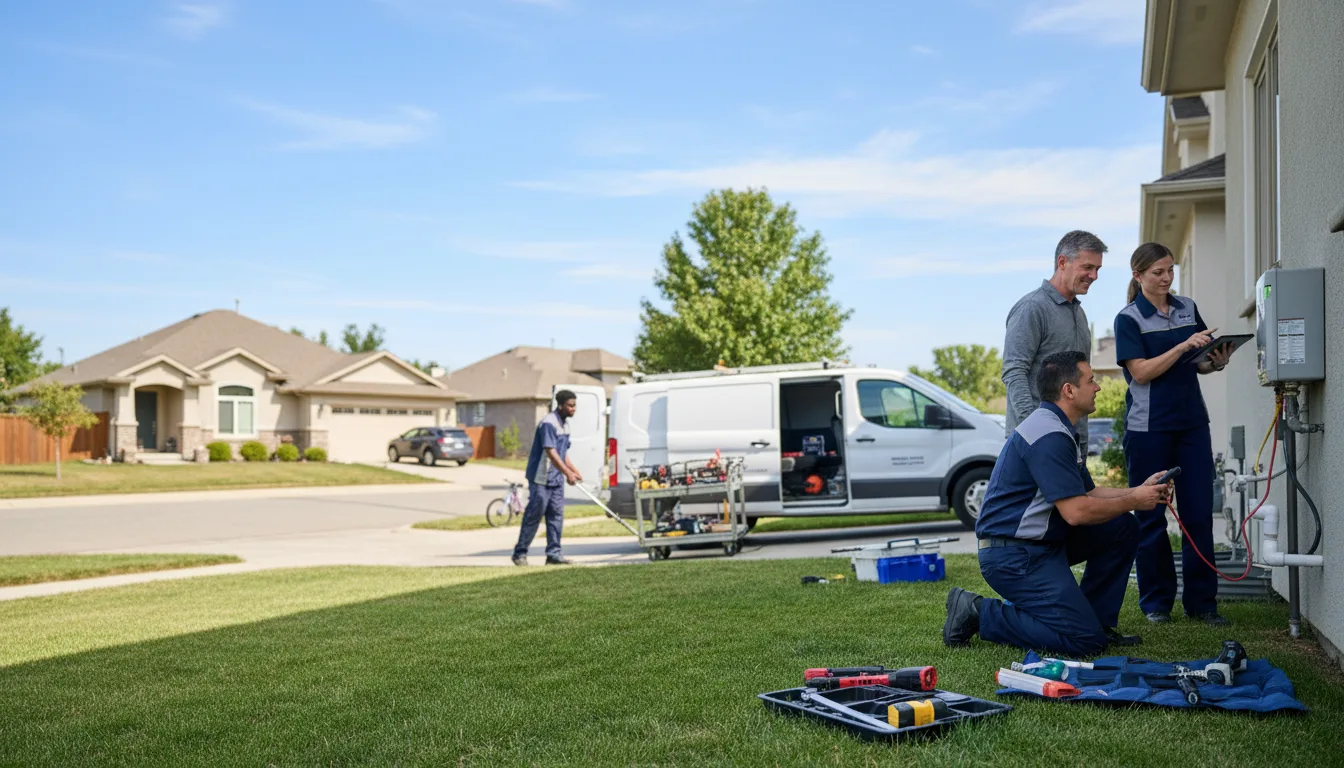 Professional Outdoor Tankless Water Heater Installation in Columbia, MO